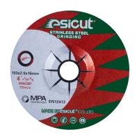 Buy cheap 30 Grit To 600 Grit Flexible Green Grinding Disc 103mm*2.9mm*16mm product