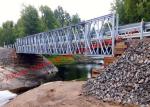 Hot Dip Galvanized Steel Bailey Bridge Surface Protection High Strength 321