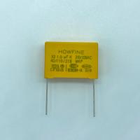 Buy cheap Heatproof Pitch 22.5mm X2 Safety Capacitor Fire Retardant Yellow Color product