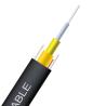 Buy cheap FTTH Flat Aerial 2 - 24 Core Optical Fiber Drop Cable GYFXTY from wholesalers