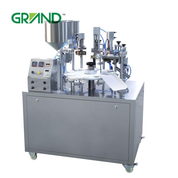 Buy cheap Hand Cream Semi Automatic Tube Filling And Sealing Machine , Plastic Tube Sealing Machine from wholesalers