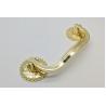Buy cheap Highly Polished European Style Gold Plated Metal Coffin Handles Exquisite ZH009A from wholesalers