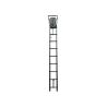 Buy cheap 8 Steps Telescopic Aluminum Ladder Tree Stands Portable Trail Camera Parts from wholesalers