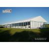 Buy cheap Luxury Design White Color Outdoor Party Tents , A - Shape Aluminum Structure Wedding Tent from wholesalers