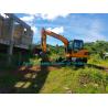 Buy cheap 9 Ton Heavy Earth Moving Machinery Amphibious Mini Excavator With Wheels from wholesalers