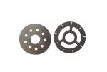 Buy cheap Carbon Steel Shock Absorber Components Stamping Discs HRB60-85 Hardness from wholesalers