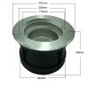 Buy cheap Inground 304 Stainless Steel 140mm LED Pool Light Housing from wholesalers