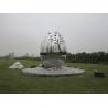 Buy cheap Highly Polished Stainless Steel Sculpture , Modern Stainless Steel Statue from wholesalers