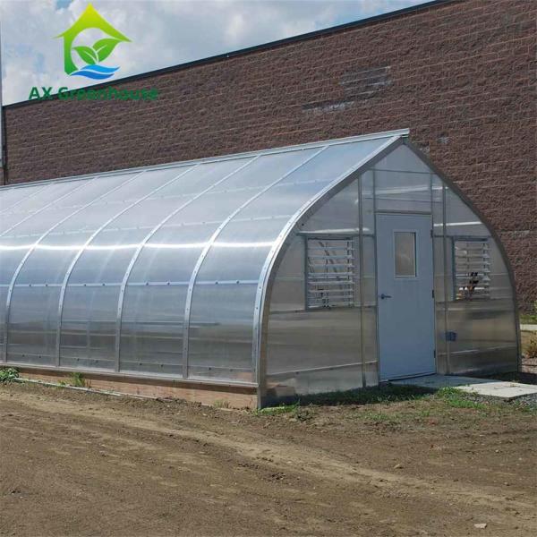 Buy cheap 2.2-5.5m Height Venlo Hot Galvanized Tube Greenhouse With Cooling System from wholesalers