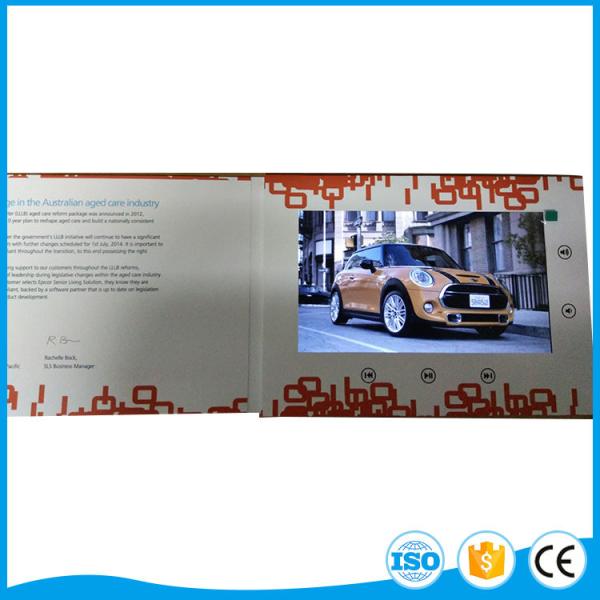 Buy cheap Printing 5 Inch Lcd Video Brochure Card For Business Promotion Or Wedding Gift from wholesalers