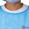 Buy cheap Non Sterile Disposable Waterproof Isolation Surgical Gown Light Blue PP from wholesalers