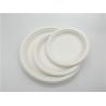 Buy cheap Disposable 6/ 7 /8.75/9 10 Inch Biodegradable Sugarcane Bagasse Plates from wholesalers