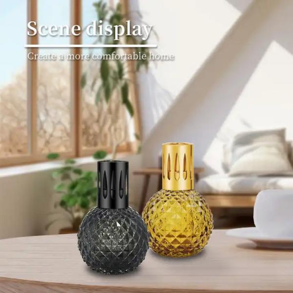 Buy cheap Oem Perfume Glass Bottle Healthy Natural Oil Lamp Diffuser 100ml from wholesalers