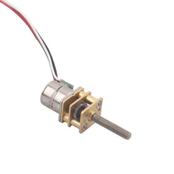 Miniature Dc Gear Motor / 2 Phase 4 Wire High Torque Micro Stepper Motor 5V for