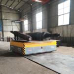 Steel Pipe Material Handling Trolley , 5 Tons Automatic Mold Transfer Car