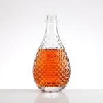 Fancy Shape Empty Spirit Liquor Alcohol Glass Bottles Suitable for Beverage