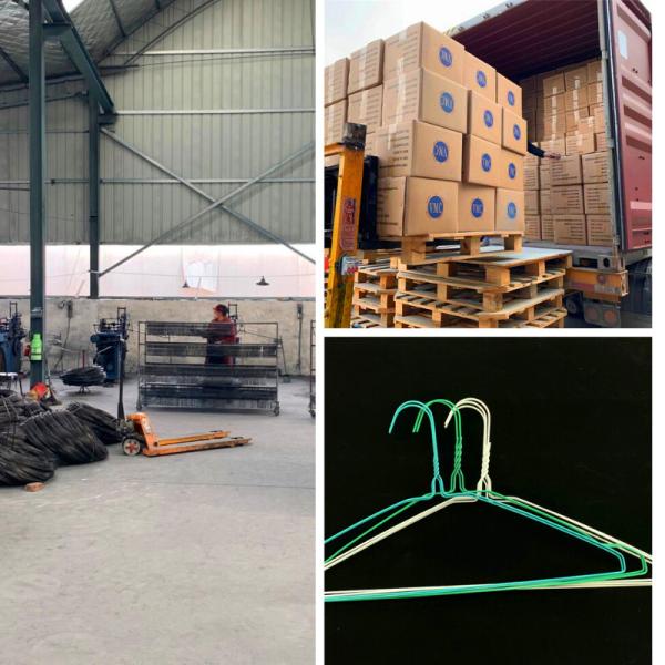 Buy cheap Disposable Modern Thin Clothes Hangers , Laundry Factory Coated Wire Hangers from wholesalers