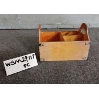 Buy cheap Easy Assembly Square 23x17x16 Wooden Storage Trunks product