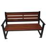 Buy cheap L1500 W500 H750mm 3 Seater Cast Iron And Wood Garden Bench from wholesalers