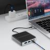 Buy cheap 9 In 1 Fast Speed Data Transfer USB 3.0 Port Hub Type C Port To Hdmi Adapter from wholesalers