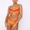 Buy cheap UPF 50+ Swimming Suits Bikini Low Waist Orange Bathing Suit Special Fabric Beach from wholesalers