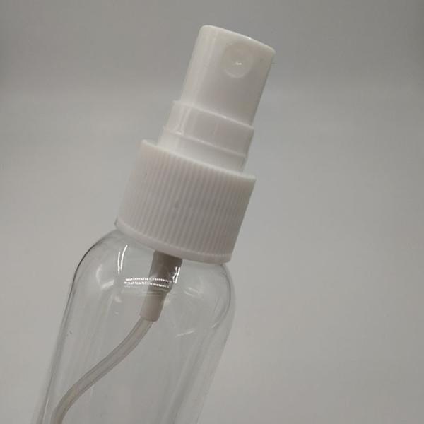 Buy cheap Wholesale Custom 1Oz 2Oz 30Ml 50Ml150Ml Empty Transparent Clear Boston Round Spray Pump Plastic Pet Bottles For Alcohol from wholesalers