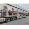Buy cheap 12 Tires European 3 Axle Double-Deck Hydraulic Lifting Truck SUV Carcarrier Semi-Trailer from wholesalers
