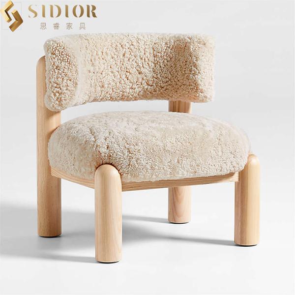 Buy cheap Living Room Fabric Modern Leisure Chair 71cm Height Single Lounge Chairs from wholesalers