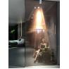 Buy cheap 12.8mm Metalspurc Glass With Metal Coated Polymer Mesh Fabric from wholesalers