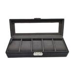 Hot Spot Full Carbon Fiber PU Leather Watch Box Watch Storage Box Display Watch