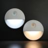 Buy cheap 3x2835 SMD Wardrobe Motion Cabinet Light 12LM 3xAAA ABS 7.2x7.2x2.6cm from wholesalers