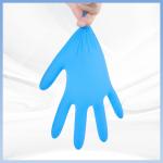 Blue Powder Free Dental Exam Gloves Industrial Automotive Heavy Duty Nitrile