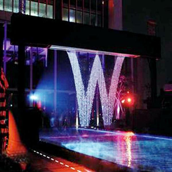 Buy cheap Wedding Decoration Digital Water Curtain Fountain SS304/SS316/ Iron Cast Material from wholesalers