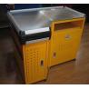 Buy cheap Design Shop Express Checkout Counter , Steel Cash Register Counter For Supermarket from wholesalers