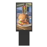55 Inch Outdoor Digital Menu Boards Drive Thru For Fast Food Restaurants Full HD