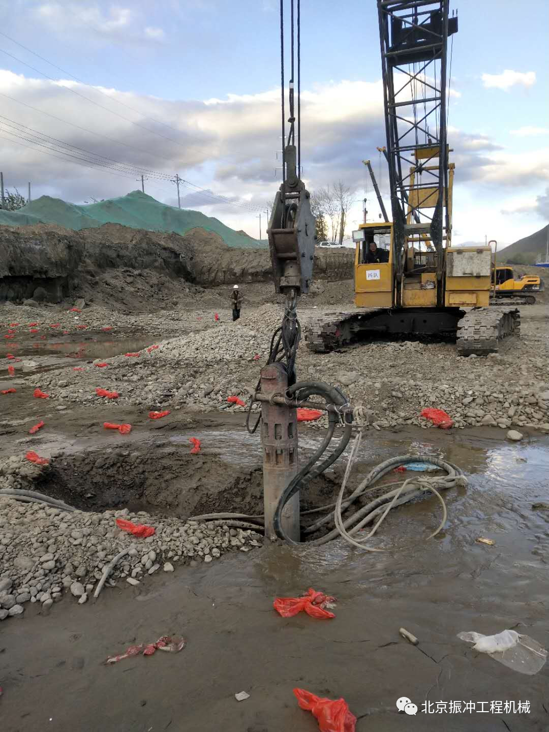 180kN 75kw Electrical Vibroflotation Device