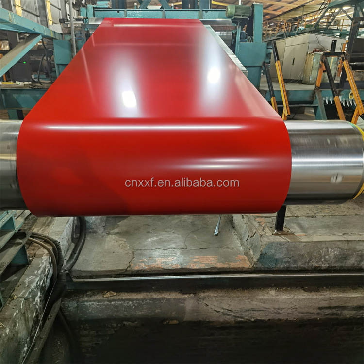 Standard Seaworth Packing Zinc Galvanized PPGI Steel Sheets Color Coated Steel Coil for Roofing Sheet and 0.12-6mm Thickness