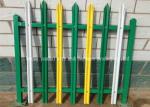 Construction Modern Steel Picket Fence Panels For Train Or Bus Station