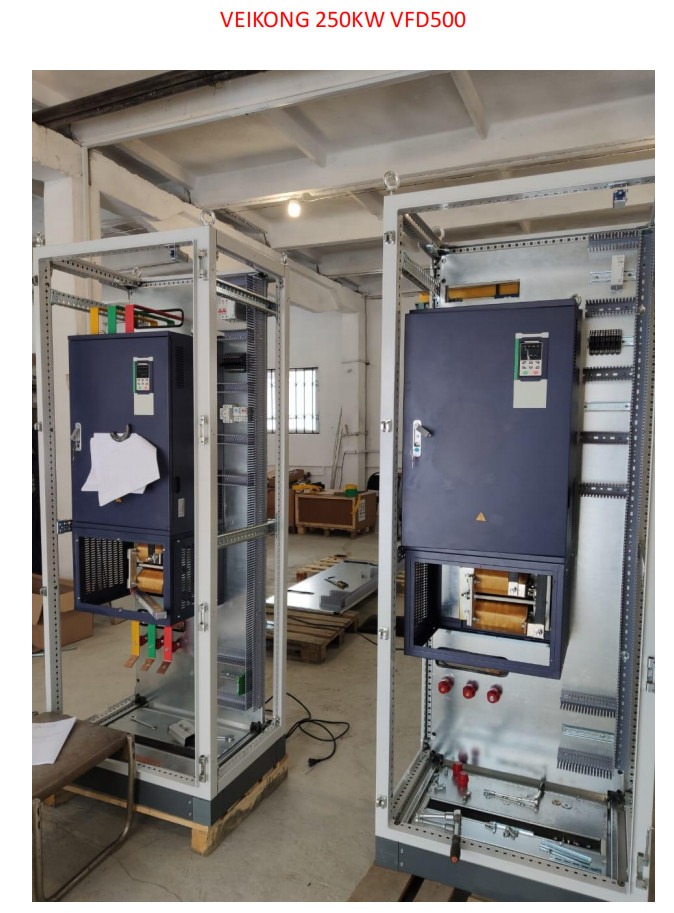 VFD500 Flexible VFD with Reverse and Forward Switching and Built-in PLC Programming