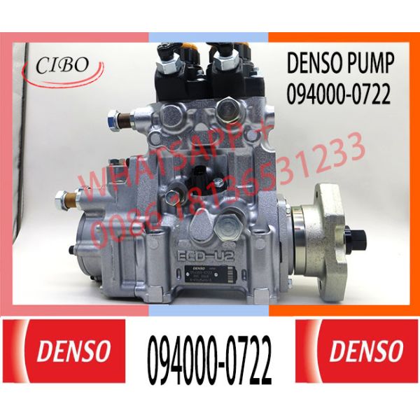 Diesel fuel pump 094000-0722 for lSUZU high pressure common rail sensor eup pump 094000-0722 for lSUZU injection pump