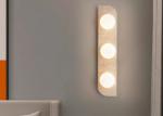 Yellow travertine wooden pendant lamp bedroom for home decorator interior stone