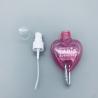 Buy cheap Mini Heart Leaf Shape Cosmetic PET Bottle Hand Sanitizer With Keychain from wholesalers