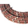 Buy cheap Cutting Stone 8.8mm Diamond Wire Cutting Rope Marble Profiling 20-30m/s from wholesalers