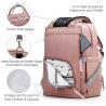 Buy cheap Outing pink Nappy Baby Diaper Backpack with USB Charging Port from wholesalers