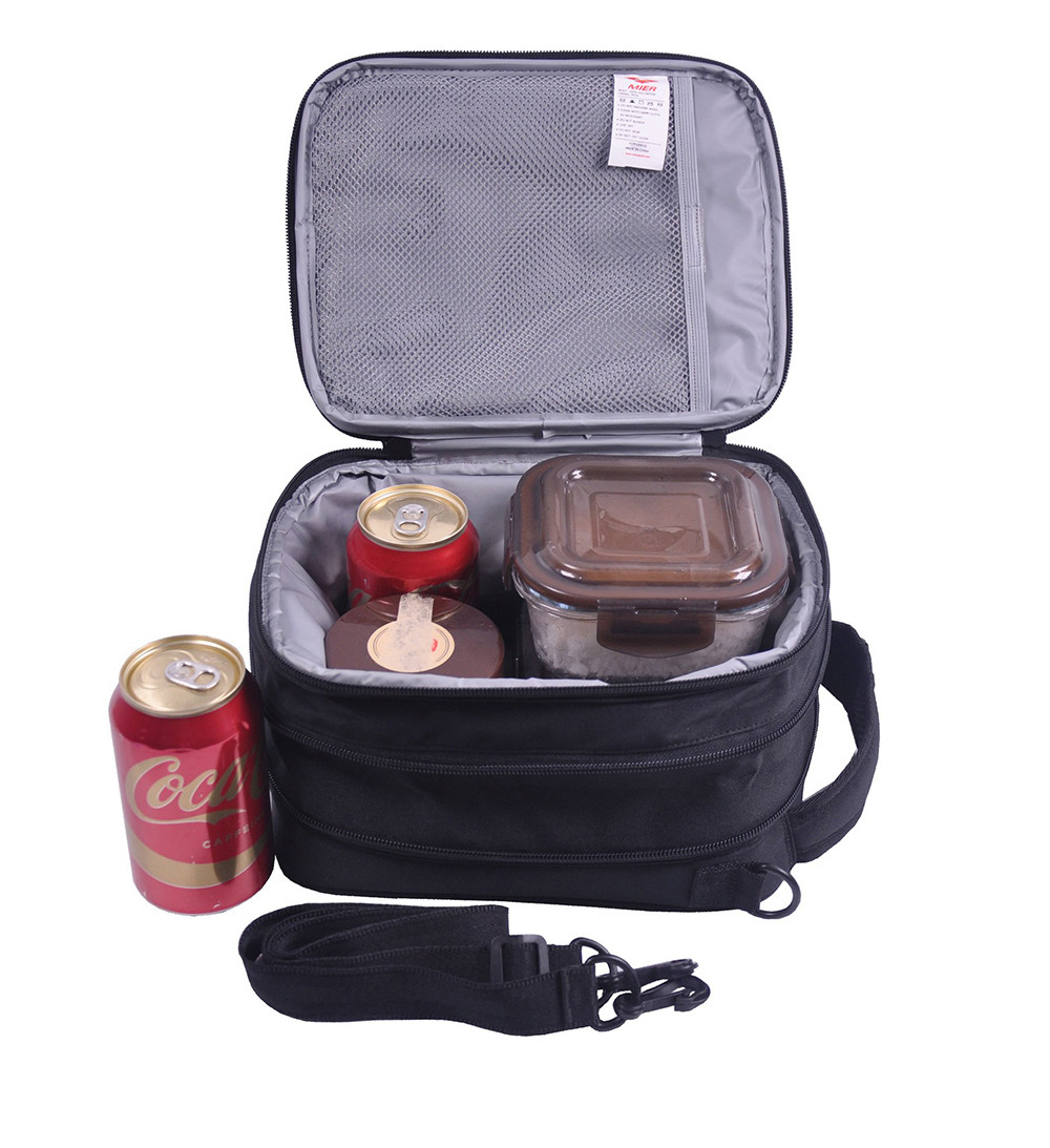 Women Leakproof Lunch Cooler Tote With Rubber Logo