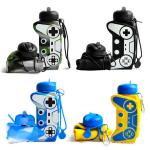 Non-slip Silicone Collapsible Water Bottle Pop Its For Toddlers And Outdoor