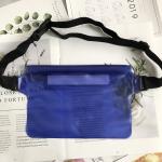 PVC Waterproof Phone Case Laptop Touch Screen Bag Adjustable Length