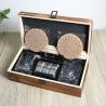 Buy cheap Whiskey Stainless Steel Stones Gift Set 8 Golden Ice Cubes Reusable Chilling Rocks from wholesalers