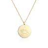 Buy cheap 24K Vintage Coin Pendant Necklace from wholesalers