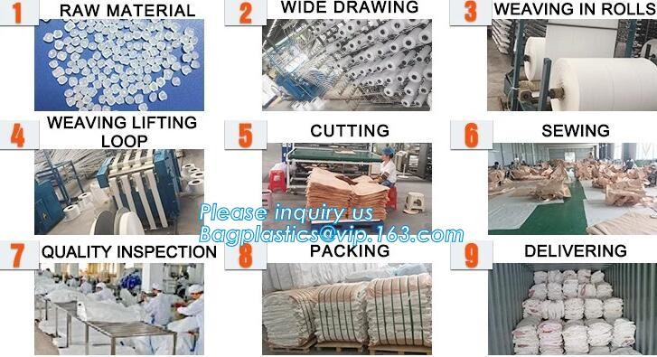 Big Manufacturer Supplier pp woven jumbo bag 500- 2000kgs plastic fibc,Food Grade polypropylene woven big bags AIB certi